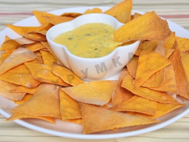 Рецепт сырного соуса для начос