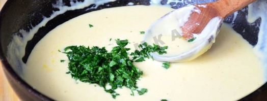 сырный соус для начос. Шаг 6