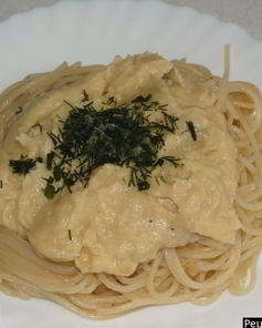 Сырный соус для спагетти