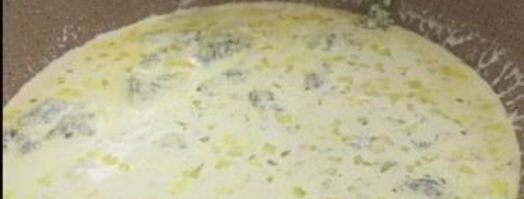 сырный соус дор блю. Шаг 6