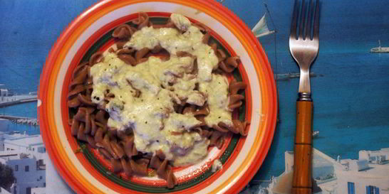 Сырный соус к макаронам