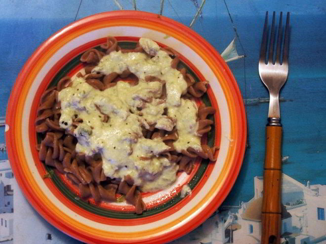 Рецепт сырного соуса к макаронам