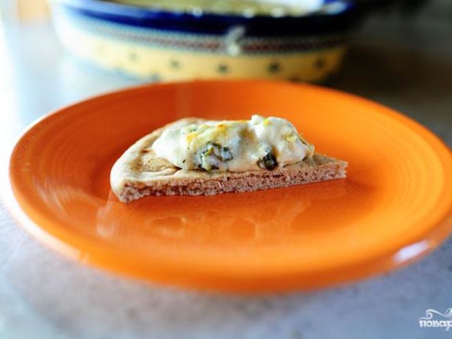 Рецепт сырного соуса с артишоками и шпинатом