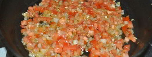 сырный соус с фаршем к пасте. Шаг 4