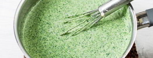 сырный соус со шпинатом. Шаг 6