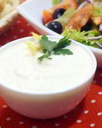 Сырный соус-заправка для салатов