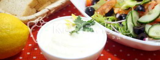 сырный соус-заправка для салатов. Шаг 7