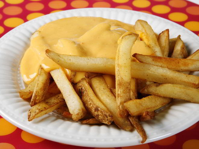 Рецепт томатного и сырный соус для картошки фри