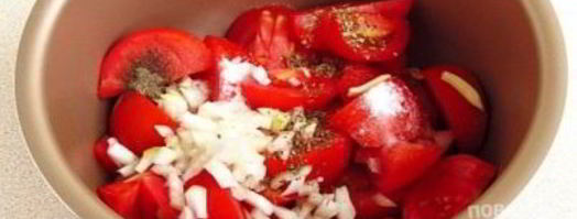 томатный соус в мультиварке на зиму. Шаг 3