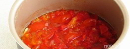 томатный соус в мультиварке на зиму. Шаг 4