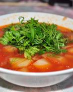 Борщ без мяса в мультиварке