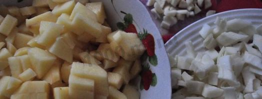 борщ без мяса в мультиварке. Шаг 3