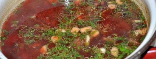 борщ легкий без зажарки. Шаг 10