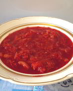 Борщ на бобах