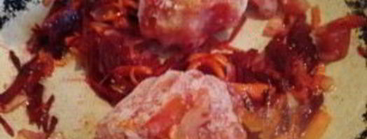 борщ на постной говядине. Шаг 5