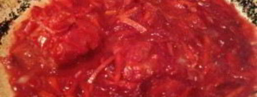 борщ на постной говядине. Шаг 6