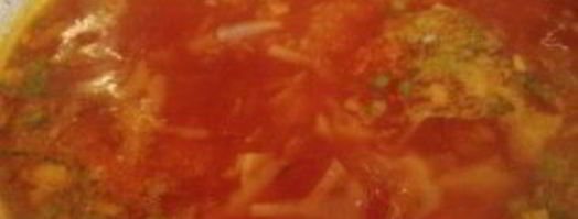 борщ на постной говядине. Шаг 11