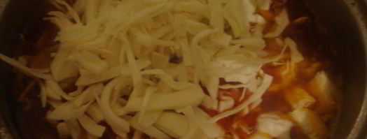 борщ с чесночными булочками. Шаг 15