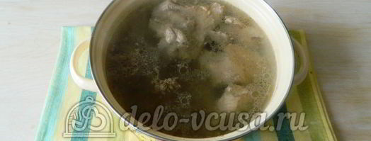 борщ с ребрышками. Шаг 3