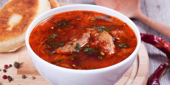 Борщ с селедкой