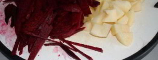 борщ сибирский с мясом. Шаг 3