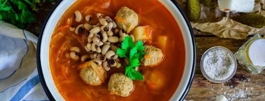 борщ сибирский. Шаг 12