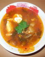 Борщ в мультиварке со щавелем