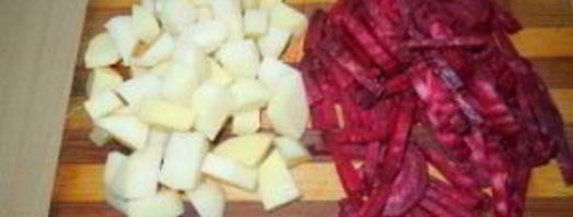 борщ в мультиварке со щавелем. Шаг 8