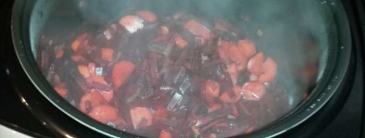 борщ в мультиварке. Шаг 3