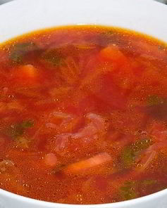 Капустный борщ