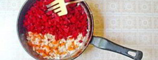 летний борщ с кабачками. Шаг 4