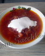 Настоящий украинский борщ