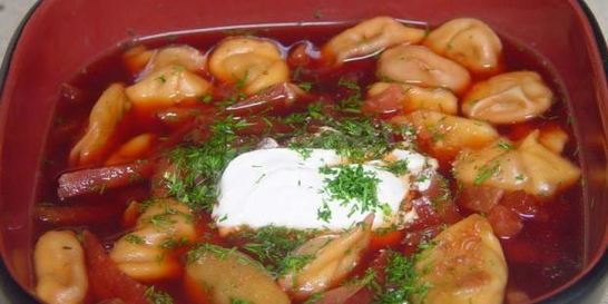 Вкусный борщ старолитовский