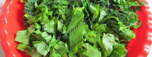 зеленый борщ со шпинатом и щавелем. Шаг 8