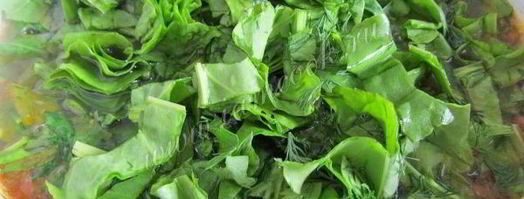 зеленый борщ со шпинатом и щавелем. Шаг 11