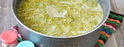 зеленый борщ в мультиварке. Шаг 16