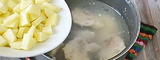 зеленый борщ в мультиварке. Шаг 8