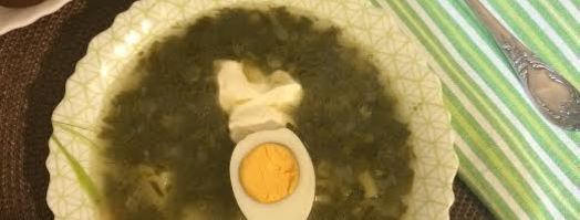 зеленый борщ. Шаг 9