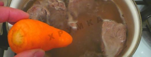 бульон из баранины. Шаг 6