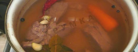 бульон из баранины. Шаг 10