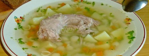 бульон из индейки. Шаг 15