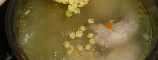 бульон из индейки. Шаг 11