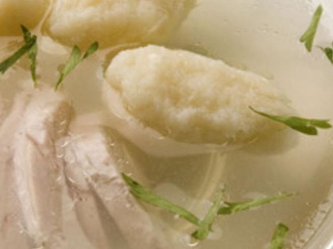 Рецепт бульона с клецками