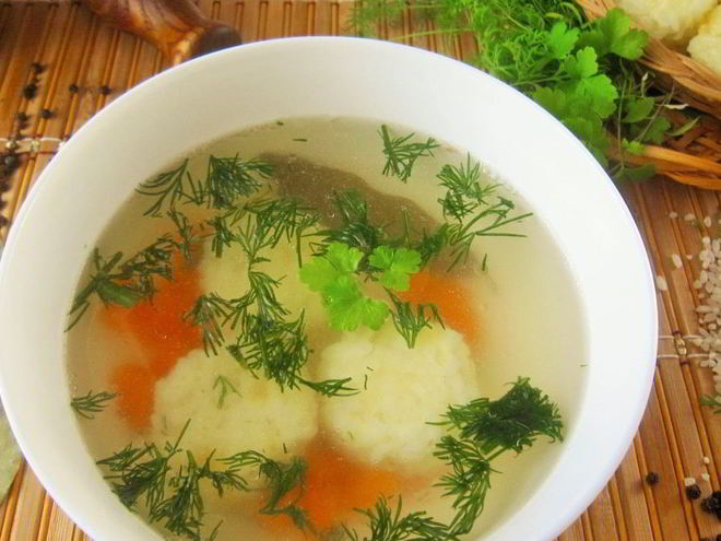 Рецепт бульона с запеченным рисом