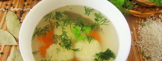 бульон с запеченным рисом. Шаг 7