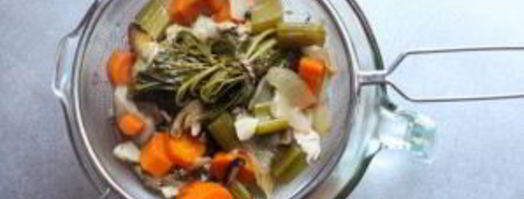 диетический куриный бульон. Шаг 7