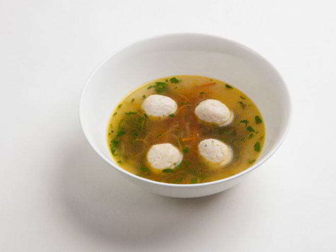 Рецепт диетического овощной бульон с фрикадельками