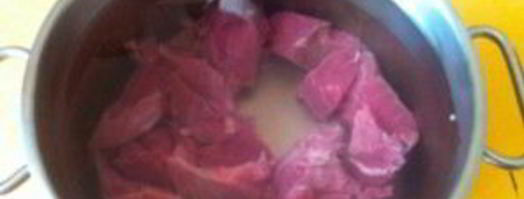 фасолевый суп на мясном бульоне. Шаг 4