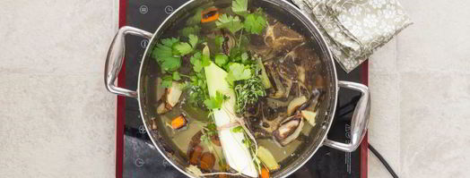 говяжий бульон из косточек. Шаг 3