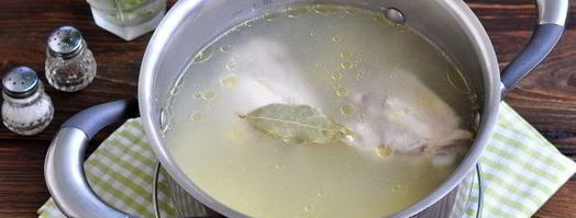 грибной суп на курином бульоне. Шаг 5